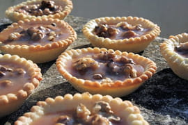Mini tartelettes noix et caramel