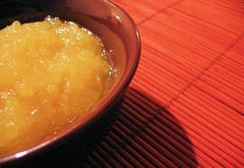 Compote pomme-orange