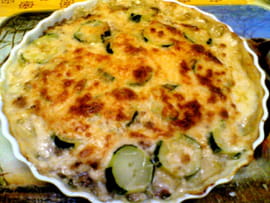 Moussaka de courgettes