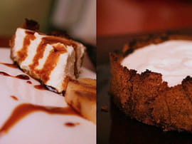 Cheesecake � l ananas et au gingembre