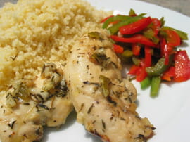 Poulet au citron vert