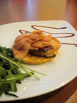 Tatin de foie gras po�l�