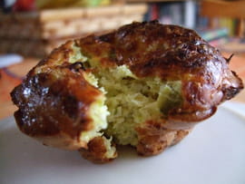Petits flans de courgettes