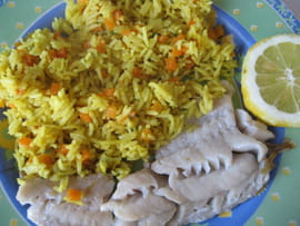 Risotto au curry