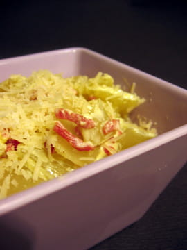 Blettes � la carbonara