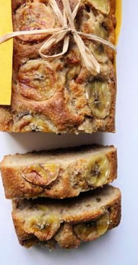 Cake moelleux banane et ch�taigne