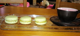 Macarons th� vert au citron