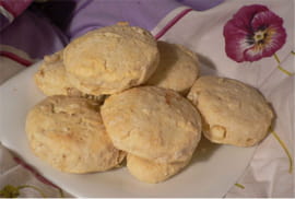 Scones aux graines de lotus