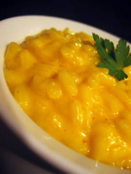 Risotto cr�meux au safran