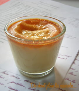 Petits flans des �les (vanille-coco-rhum)