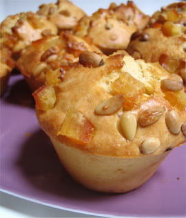 Muffins aux pignons