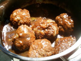 Boulettes sauce chasseur