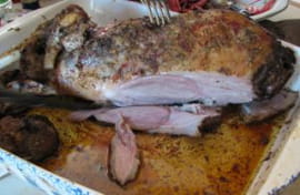 Gigot d agneau de P�ques