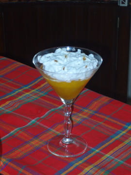 Compote d ananas meringu�e