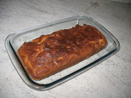Cake aux lardons et camenbert