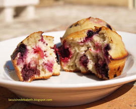 Muffins au quinoa et fruits rouges