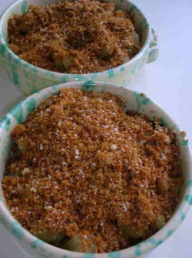 Crumble aux pommes