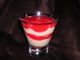 Tiramisu fraises et cr�me de griottes