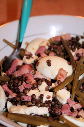 Salade de lentilles