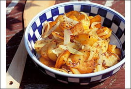 Pommes de terre saut�es