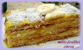 Mille-feuilles citron