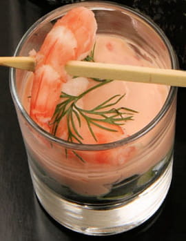 Verrine de la mer