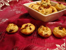 Bouch�es aux tomates s�ch�es, parmesan et jambon