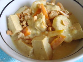 Curry de tofu