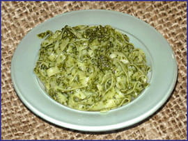 P�tes aux courgettes