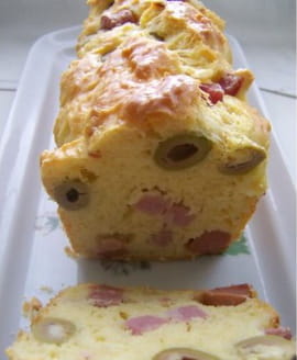 Cake aux olives