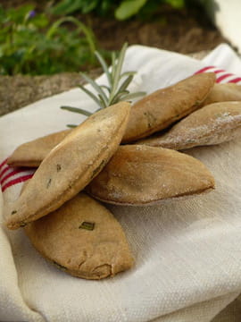 Crackers � l avoine et aux herbes aromatiques