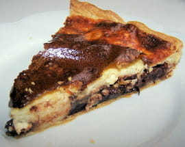 Tarte aux trois chocolats