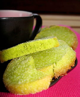 Sabl�s au th� matcha