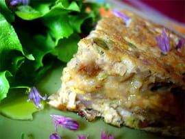 Omelette au riz