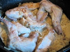 Lapin � la moutarde