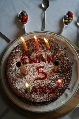 Fondant au chocolat  l�ger