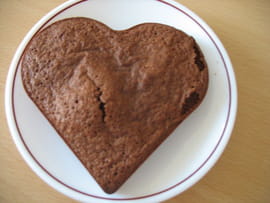 G�teau flocon au chocolat