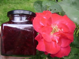 Confiture aux p�tales de rose