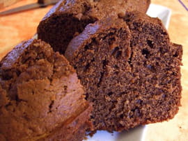 Cake au chocolat et aux zestes d orange confits