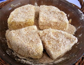 Brochette de camembert