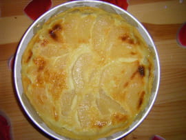 Flan aux poires