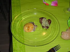 Feuillet�s aux champignons