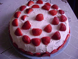 G�teau aux fraises