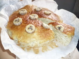 G�teau au yaourt banane-noix de coco
