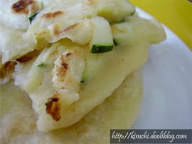 Galettes � la courgette