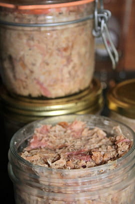 Rillettes de porc maison