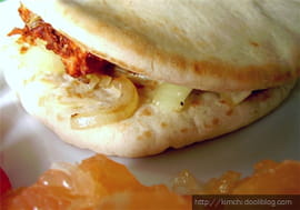 Sandwich au poulet tandoori
