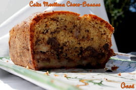 Cake moelleux choco-banane