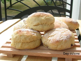 Scones aux cranberries