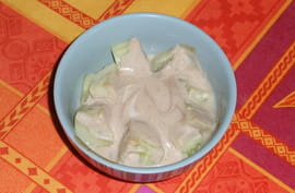 Concombre au yaourt